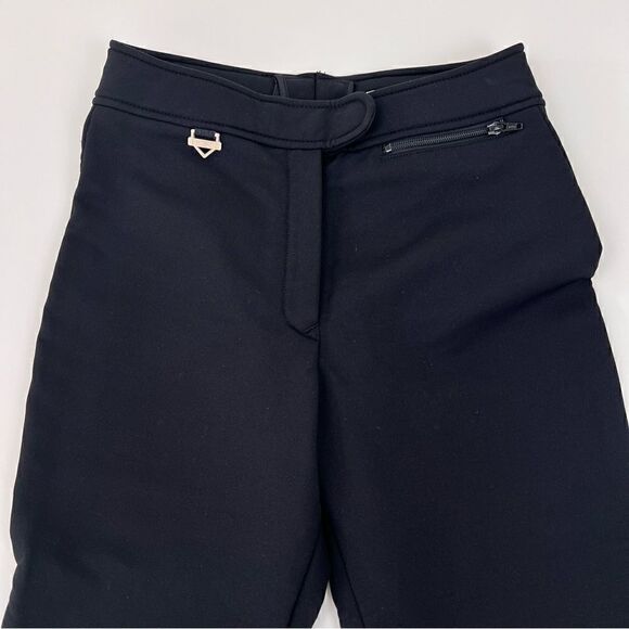 Fera Black Stirrup Strap Ski Pants Size 12R - Picture 3 of 12